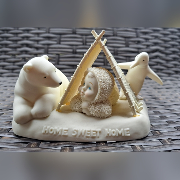 2002 Department 56 SNOWBABIES FIGURINE "HOME SWEET HOME" - Picture 1 of 5